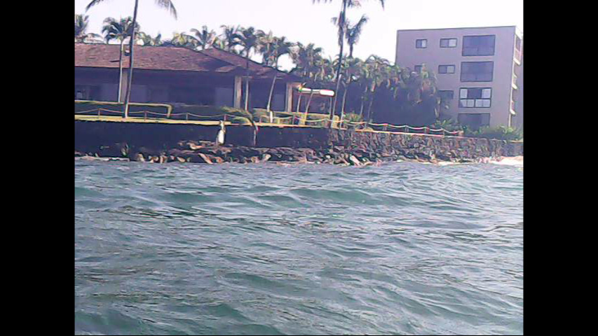 Day 4 snorkeling @ Beach House- Corner view of the Beach House